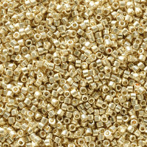Delica 11/0 Duracoat Galvanized Bright Gold