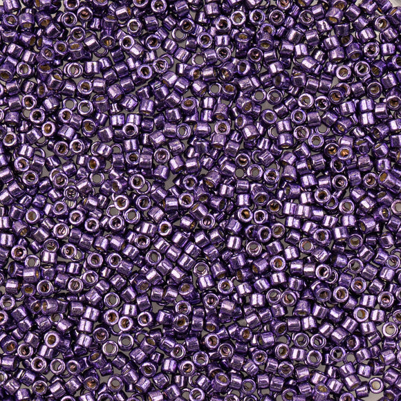 Delica 11/0 Duracoat Galvanized Dark Lilac