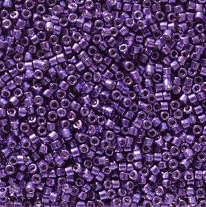 Delica 11/0 Duracoat Galvanized Dark Purple