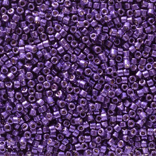 Delica 11/0 Duracoat Galvanized Dark Purple