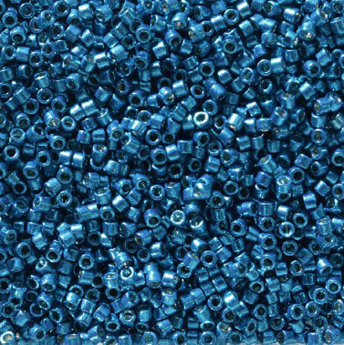 Delica 11/0 Duracoat Galvanized Turquoise