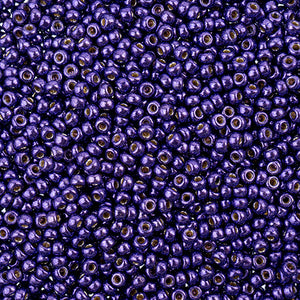 Miyuki 11/0 Duracoat Galvanized Dark Purple