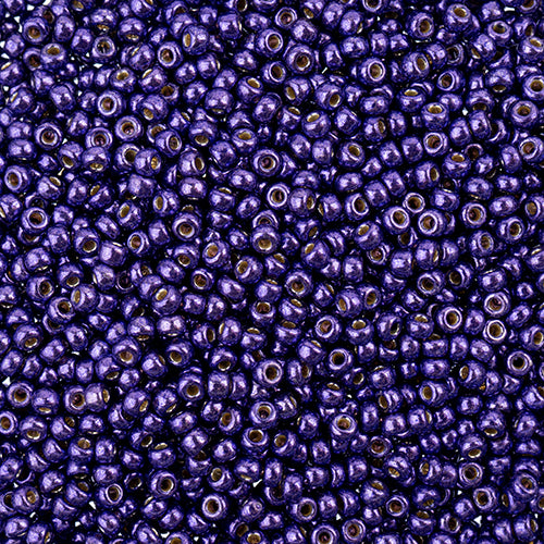 Miyuki 11/0 Duracoat Galvanized Dark Purple