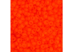 Miyuki 11/0 Orange Transparent Matte