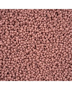 Czech 11/0 Lavender Chalk Dyed Solgel