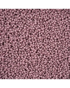 Czech 11/0 Plum Chalk Dyed Solgel