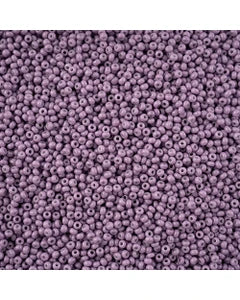 Czech 11/0 Orchid Chalk Dyed Solgel