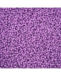 Czech 11/0 Grape Chalk Dyed Solgel