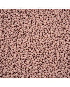 Czech 11/0 Brown Chalk Dyed Solgel