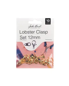 Lobster Clasp Set 12 mm