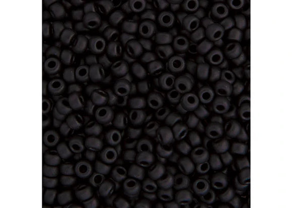 Black Matte - 15/0 Miyuki Seed Beads