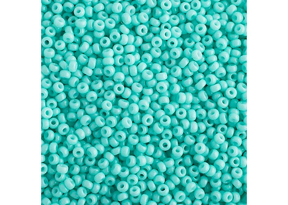 Aquamarine Duracoat - 15/0 Miyuki Seed Beads