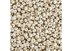 Silver Galvanized - 15/0 Miyuki Seed Beads