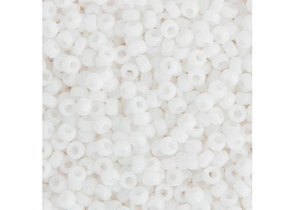 Chalk White - 15/0 Miyuki Seed Beads