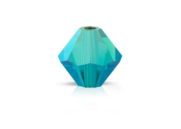 Preciosa Rondelle Blue Zircon AB 3mm