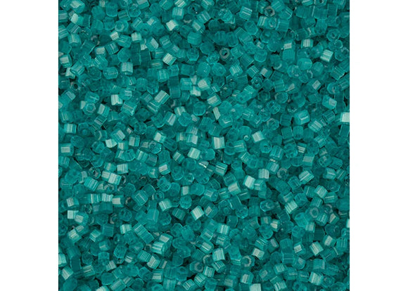 Satin Solgel Turquoise 10/0 2-cut