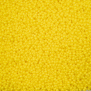 Czech Seed Bead Terra Intensive Yellow 11/0