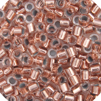 Delica 11/0 Copper Crystal Lined