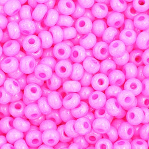 Czech Seed Bead 11/0 Opaque Rose Dyed