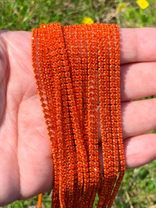 SS6 Orange on Orange Crystal