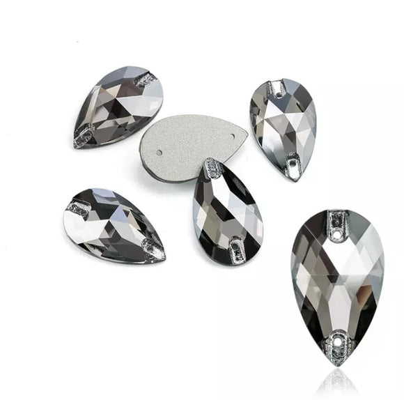 Transparent Gray Rhinestone