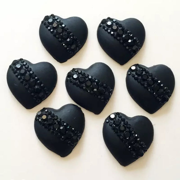 Black Heart Resin