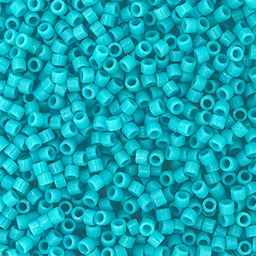 Miyuki Delica Beads, Opaque Turquoise